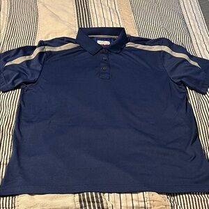 Men's Blue Polo Shirt by Grand Slam Performance XL NWOT